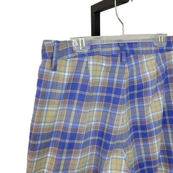 Urban Outfitters Women's High Waisted Plaid Wide Leg Pants Size 4 - Picture 7 of 8